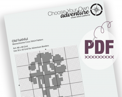 Old Faithful Cross Stitch Pattern - Image 7