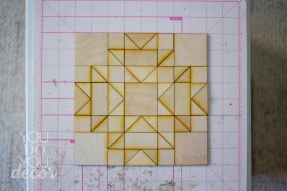 DIY Wood Decor Connemara Irish Quilt Pattern - Image 2