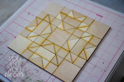 DIY Wood Decor Connemara Irish Quilt Pattern - Image 11