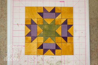 DIY Wood Decor Connemara Irish Quilt Pattern - Image 8