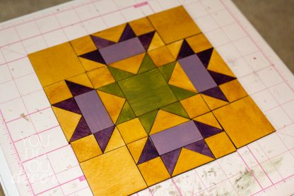 DIY Wood Decor Connemara Irish Quilt Pattern - Image 7