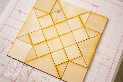 DIY Wood Quilt Decor Woven Star Pattern - Image 10