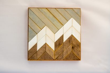 DIY Wood Quilt Decor Mountain Pattern - Image 8