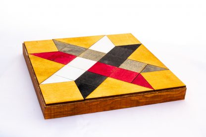 DIY Wood Quilt Decor Woven Star Pattern - Image 6