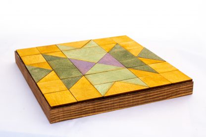 DIY Wood Quilt Decor Squash Blossom Pattern - Image 5