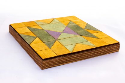 DIY Wood Quilt Decor Squash Blossom Pattern - Image 10
