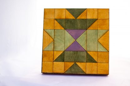 DIY Wood Quilt Decor Squash Blossom Pattern - Image 13