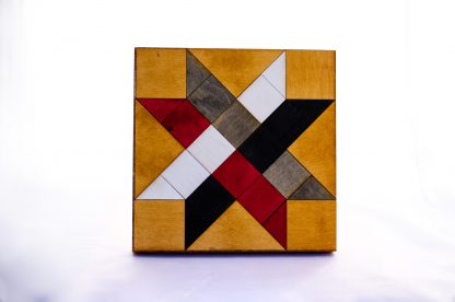 DIY Wood Quilt Decor Woven Star Pattern - Image 8