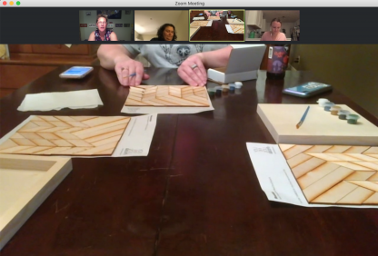 Virtual Art and Crafts Night *With Instruction* have your own Craft Party making Mountain Art! - Image 8