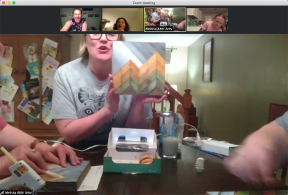 Virtual Art and Crafts Night *With Instruction* have your own Craft Party making Mountain Art! - Image 4