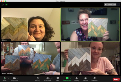 Virtual Art and Crafts Night *With Instruction* have your own Craft Party making Mountain Art! - Image 2
